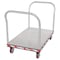 Vestil Aluminum Treadplate Platform Truck Dual Handle 30 x 48 ATP-C-3048-2HDL - alternate 4